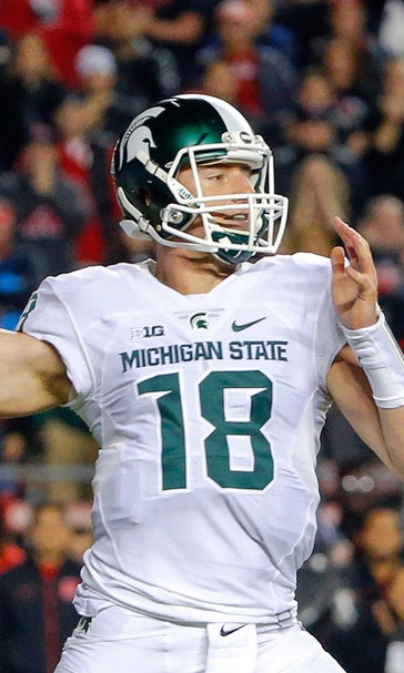 No. 4 Michigan State edges Rutgers 31-24